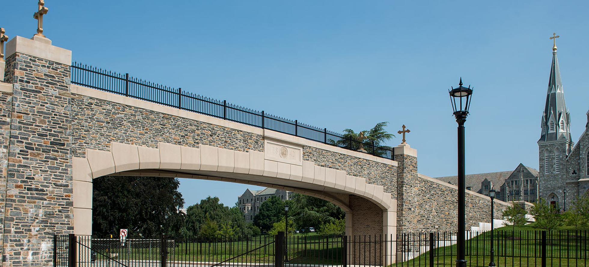 Villanova Pedestrian Bridge street view