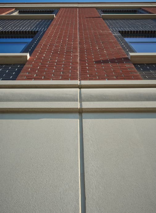 Nassau 8th Precinct brick detail