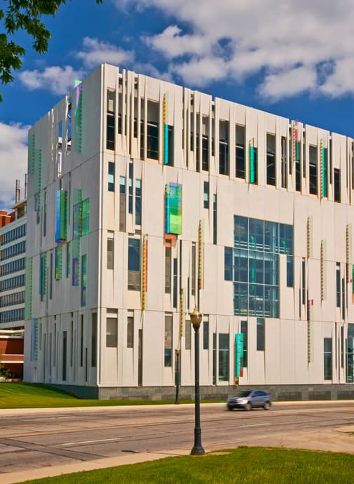 Ohio State University Chiller Plant Front View