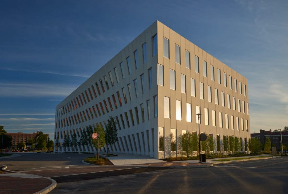 An outside view of Intrepid