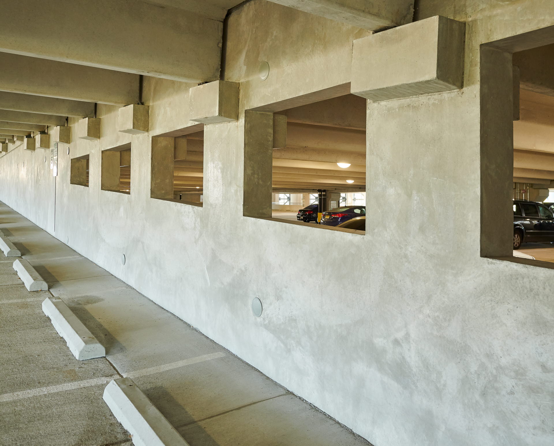 Lite Wall inside a garage