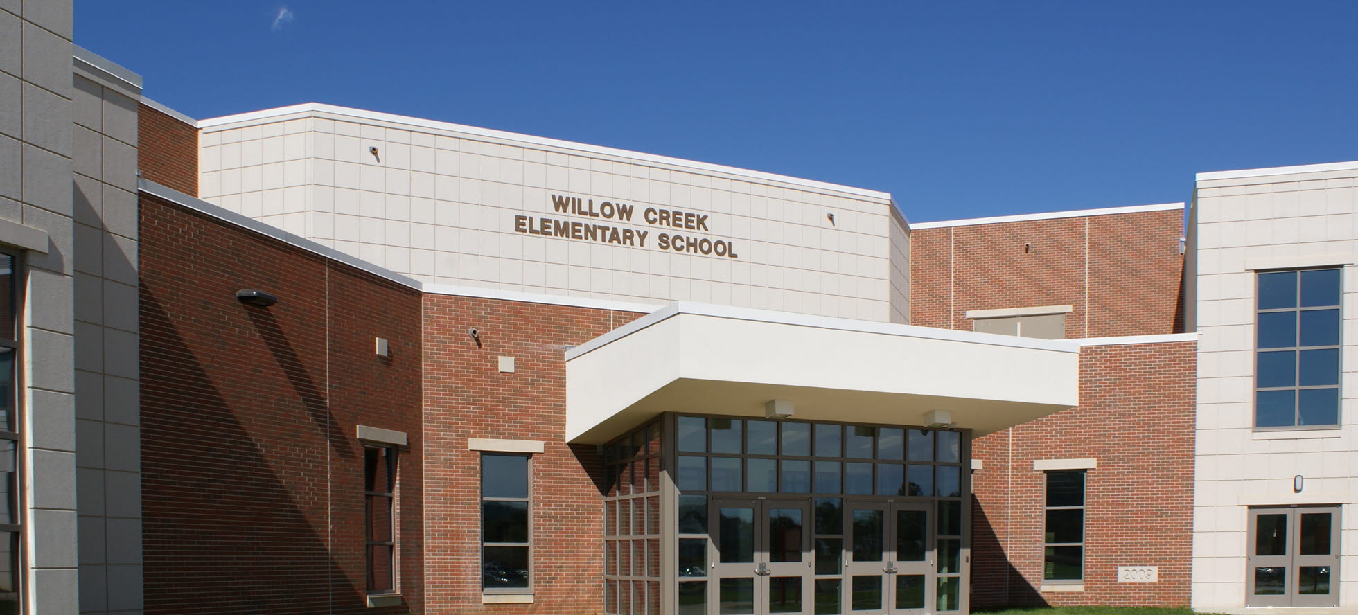 Front Entrance Willow Creek Elementary School