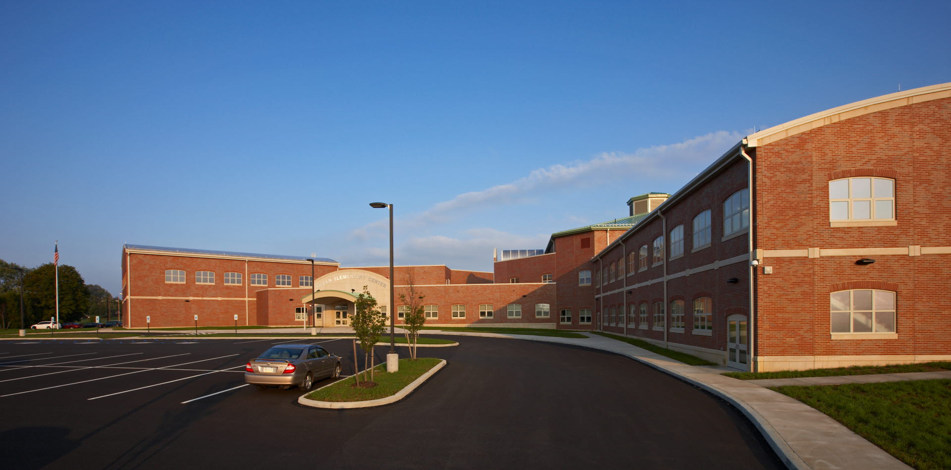 Side view of Building