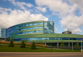 Front View Mercy West Hospital