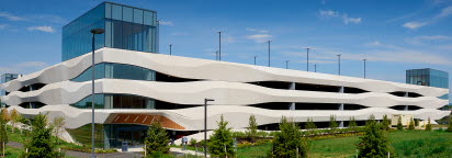 Penn State Hershey full garage view