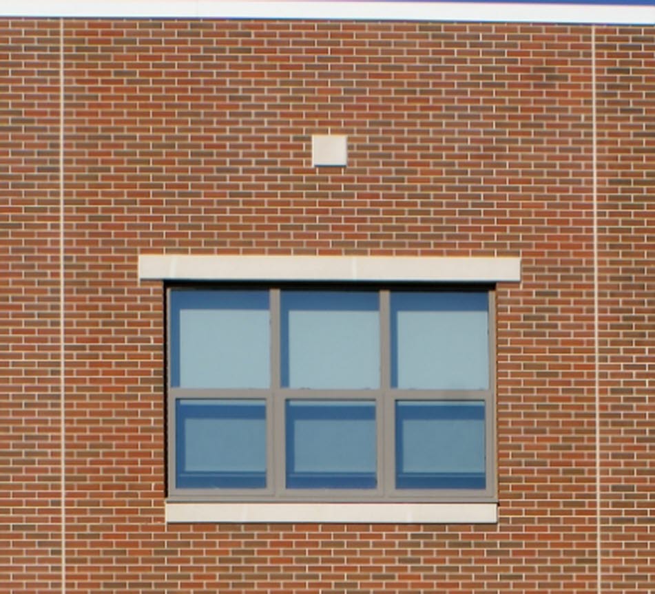 Willow Creek Elementary Brick Wall Panel