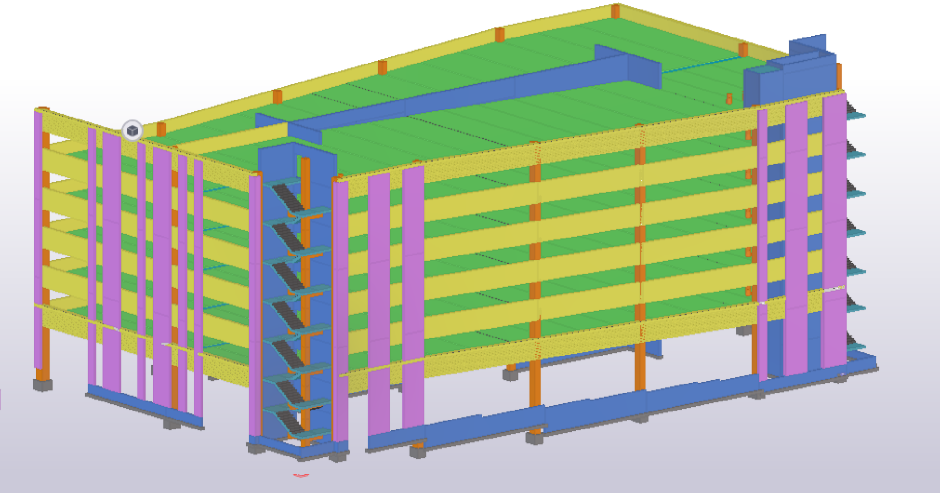 Structural Estimating Model of a Parking Garage