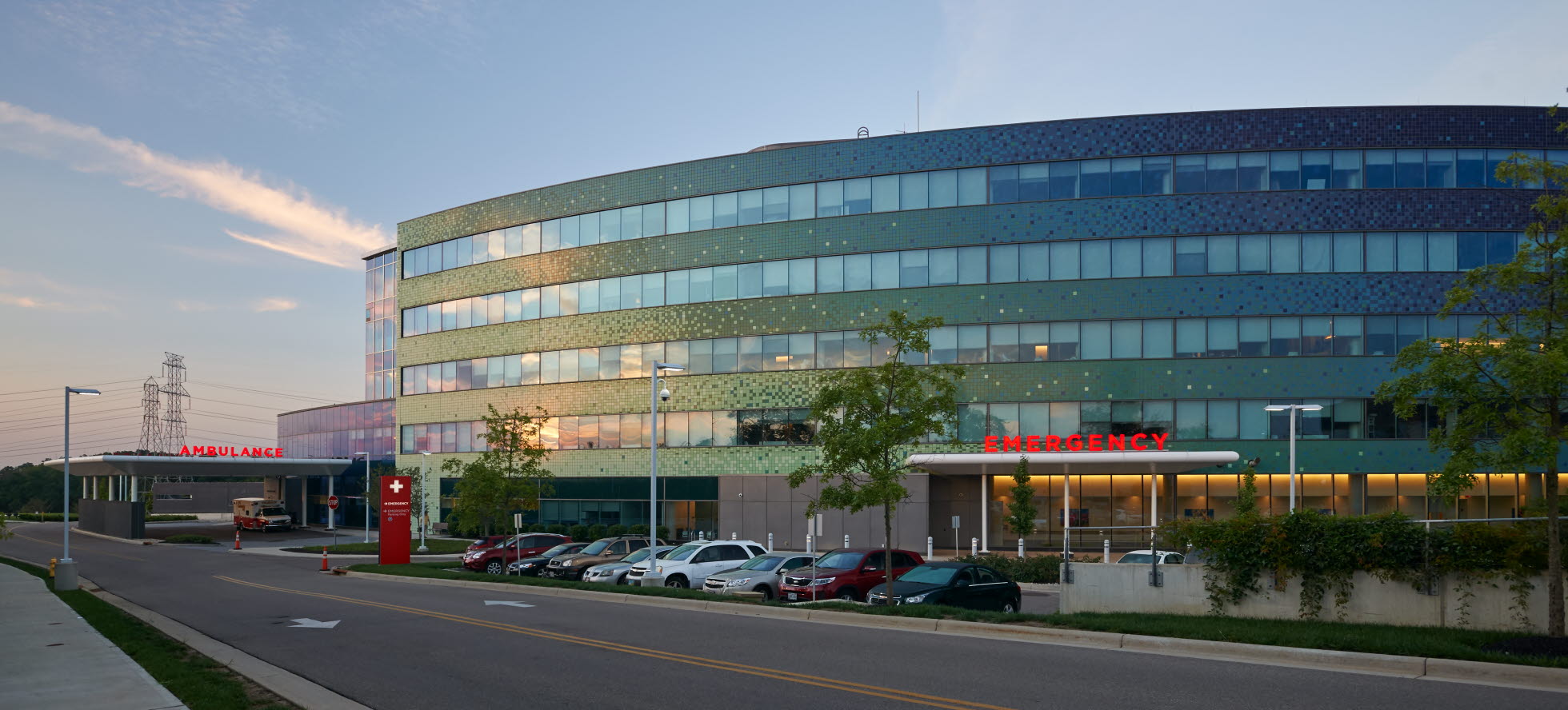 Emergency entrance Mercy West Hospital