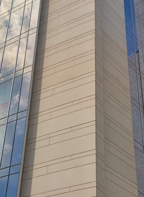 Corner detail of Riverside Neuroscience Center
