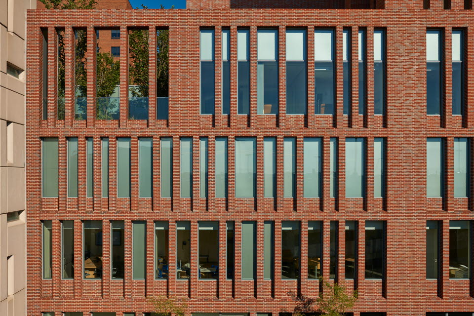 Christ Hospital Red Brick Panels