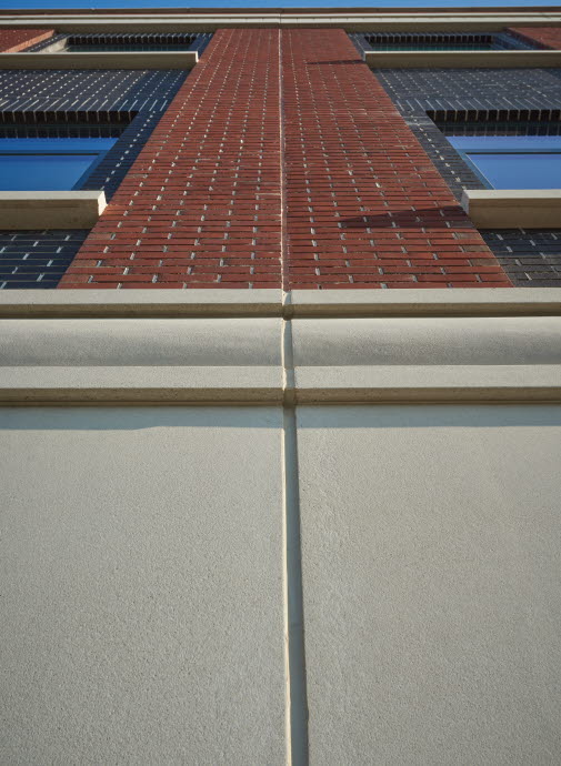 Nassau 8th Precinct brick detail