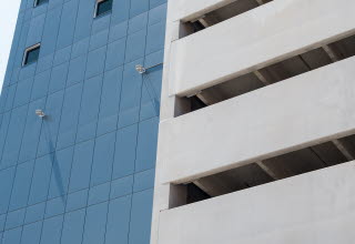 500 Pearl Street Parking Garage Entire Structure Wall detail