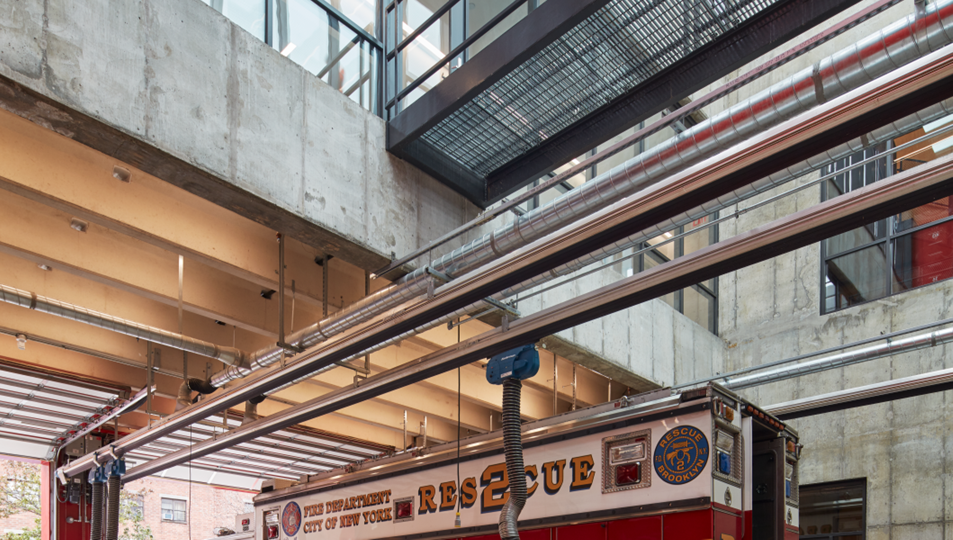 Inside of FDNY Firehouse Rescue