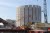 a team of workers on a precast concrete construction site